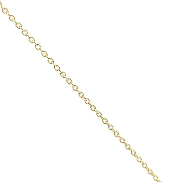 14K Yellow Gold 1.3mm Cable Chain Image 2 Minor Jewelry Inc. Nashville, TN