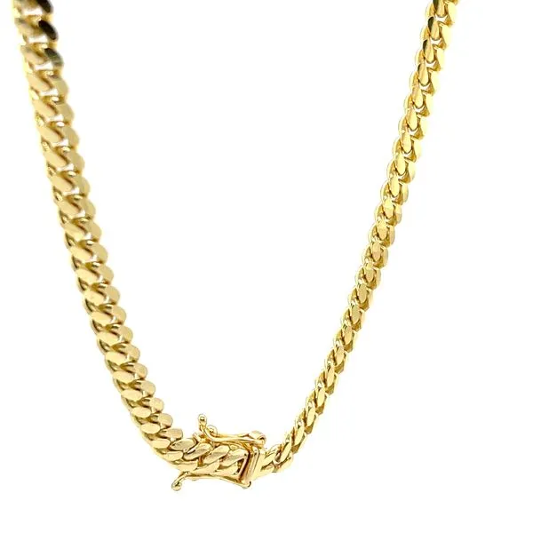 4mm 10K Miami Cuban Chain  18'' Image 3 Minor Jewelry Inc. Nashville, TN