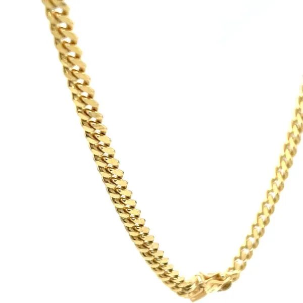 3mm 10K Miami Cuban Chain 20'' Image 2 Minor Jewelry Inc. Nashville, TN