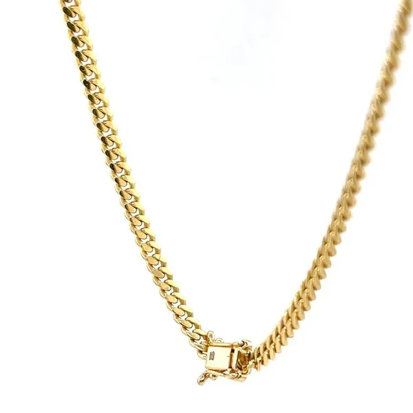 3mm 10K Miami Cuban Chain 20'' Image 3 Minor Jewelry Inc. Nashville, TN