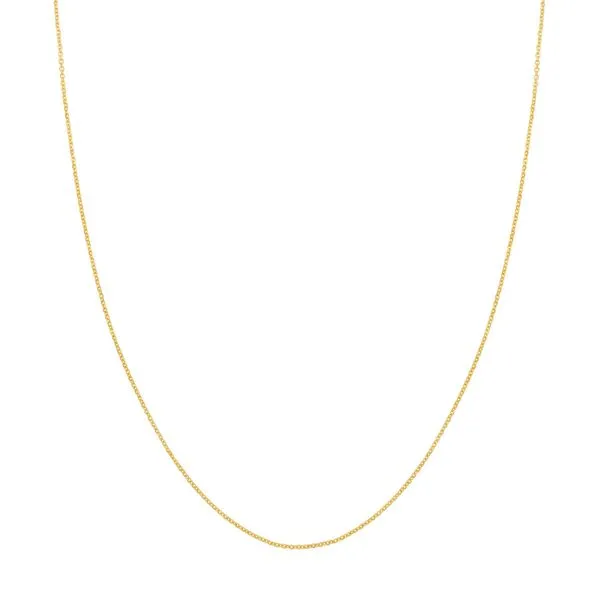 14K Yellow Gold 1.05mm  Cable Link Chain Minor Jewelry Inc. Nashville, TN