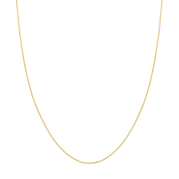 14K Yellow Gold 1.05mm  Cable Link Chain Minor Jewelry Inc. Nashville, TN