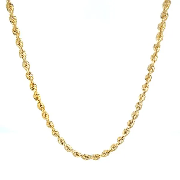 10K Yellow Gold 3.25mm. Diamond-Cut Rope Chain Minor Jewelry Inc. Nashville, TN