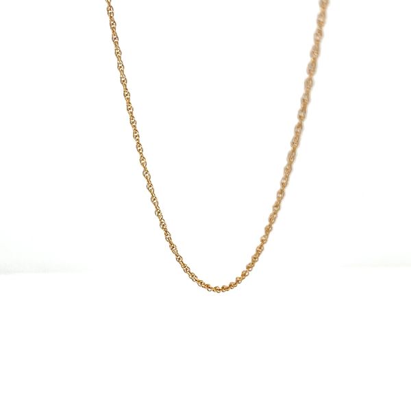 14K Yellow Gold Estate Rope Chain Image 2 Minor Jewelry Inc. Nashville, TN