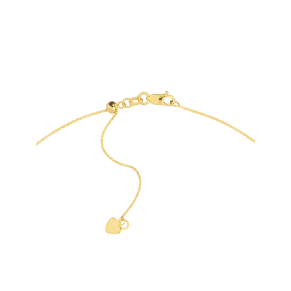 Sterling Silver Yellow Gold Plated 0.9mm Cable Chain Image 3 Minor Jewelry Inc. Nashville, TN