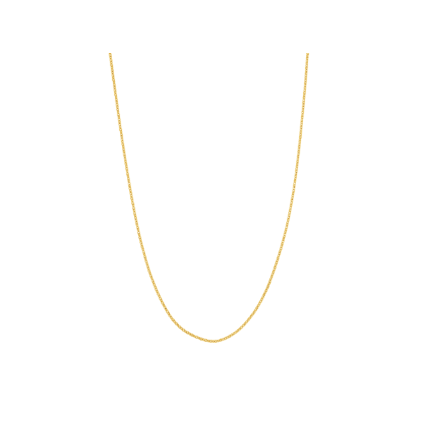 Sterling Silver Yellow Gold Plated 0.9mm Cable Chain Minor Jewelry Inc. Nashville, TN