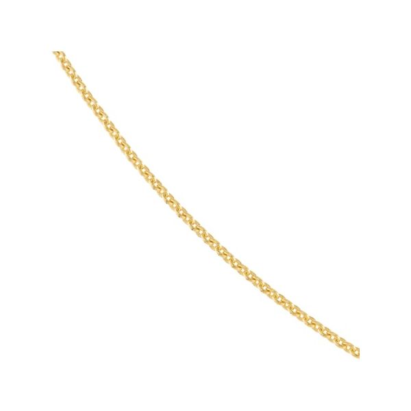 14K Yellow Gold 0.7mm 22-Inch Cable Chain Image 2 Minor Jewelry Inc. Nashville, TN