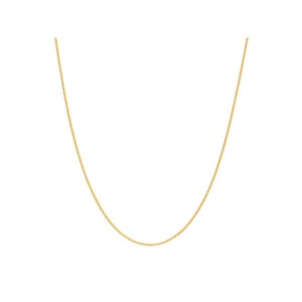 10K Yellow Gold 0.7mm 18-Inch Cable Chain Minor Jewelry Inc. Nashville, TN