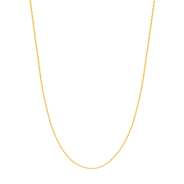 14K Yellow Gold 1.5mm 18-Inch Diamond-Cut Cable Chain Minor Jewelry Inc. Nashville, TN
