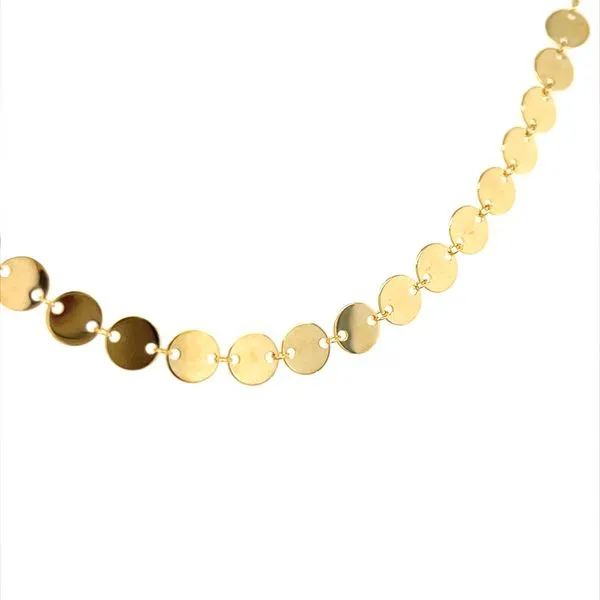 14K Yellow Gold Choker Necklace Image 2 Minor Jewelry Inc. Nashville, TN