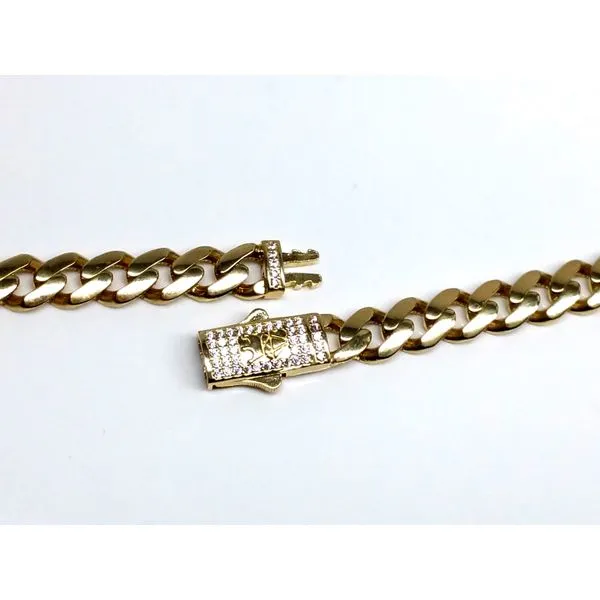 14K Yellow Gold Estate Curb Chain Image 4 Minor Jewelry Inc. Nashville, TN