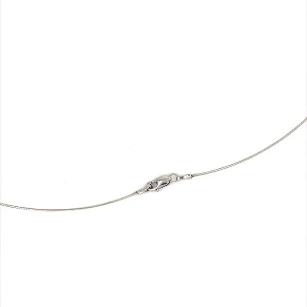 14K White Gold Estate .60mm Twisted Cable Necklace Image 2 Minor Jewelry Inc. Nashville, TN