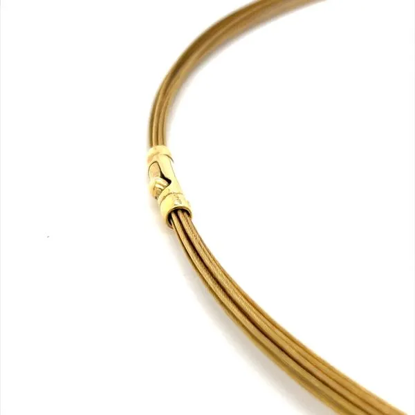 14K Yellow Gold Estate Multi-Strand Necklace Image 3 Minor Jewelry Inc. Nashville, TN
