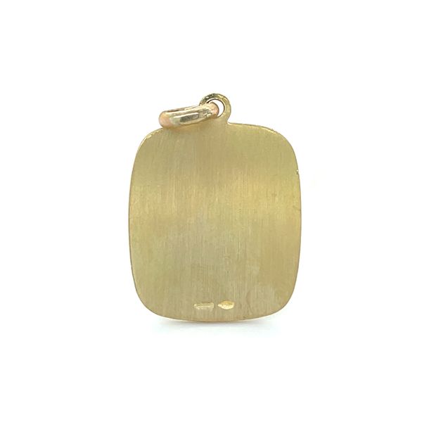 18K Yellow Gold 20.3x23.3mm Jesus Pendant Image 4 Minor Jewelry Inc. Nashville, TN