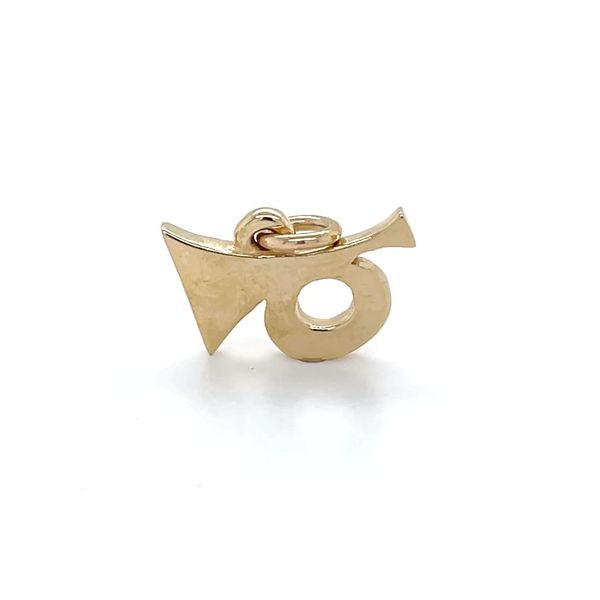14K Yellow Gold Estate James Avery Bugle Charm Minor Jewelry Inc. Nashville, TN