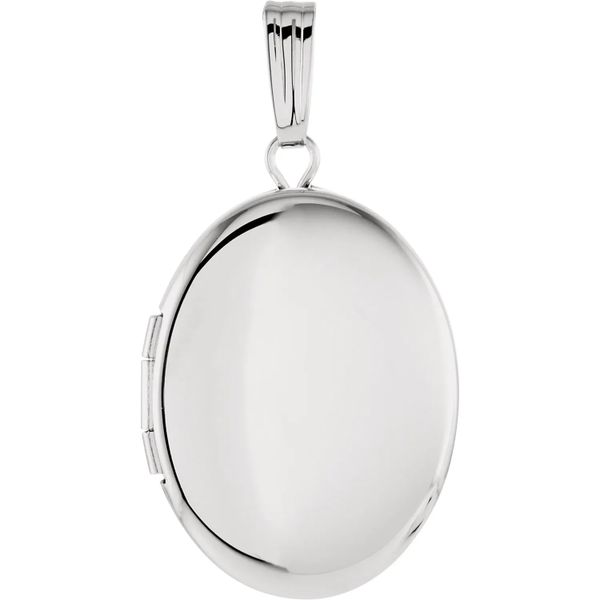 Silver Locket Pendant Image 4 Minor Jewelry Inc. Nashville, TN