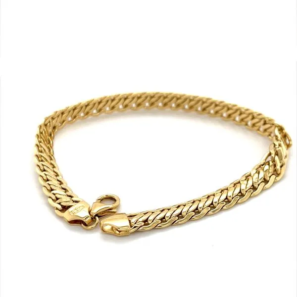 18K Yellow Gold Fancy Link Bracelet
