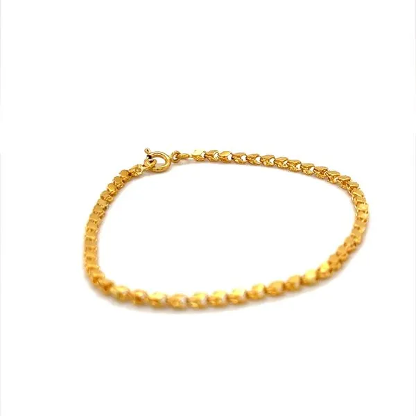 21K Yellow Gold Bracelet