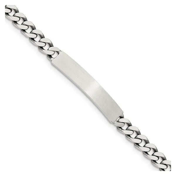 Sterling Silver Curb Link Engravable Bracelet Minor Jewelry Inc. Nashville, TN