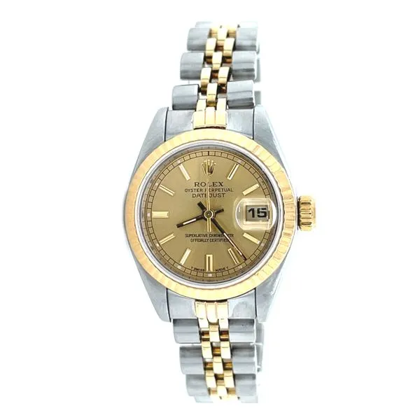 1993 26mm Rolex 69173 18K  Two-Tone DateJust