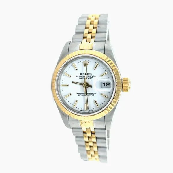 1989 26mm 69173 18K and Stainless Steel Two-Tone Rolex Da...