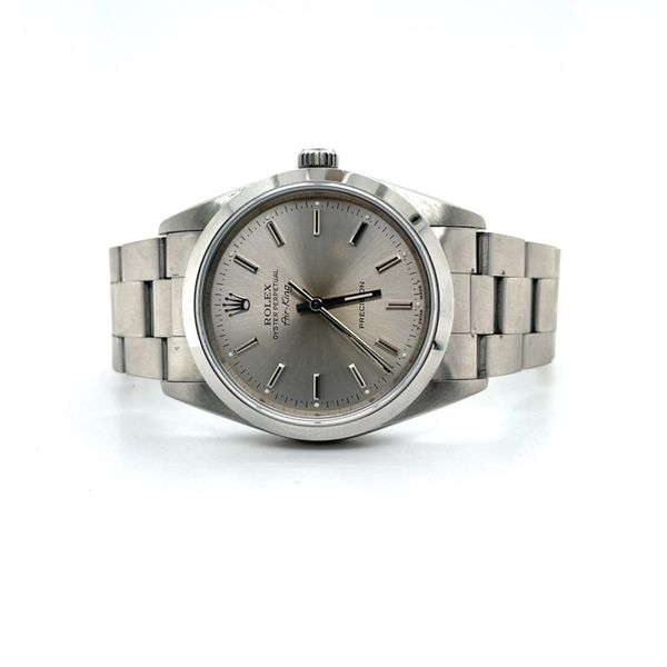 1990 14000 34mm Rolex Air King With Box And Papers Image 3 Minor Jewelry Inc. Nashville, TN