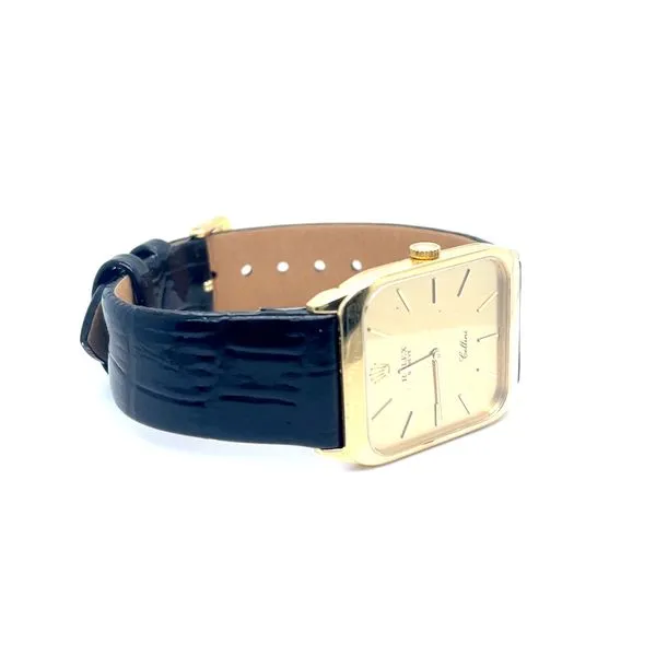 1976 Rolex  Cellini 18K Yellow Gold 4135  27x32mm Dress W...
