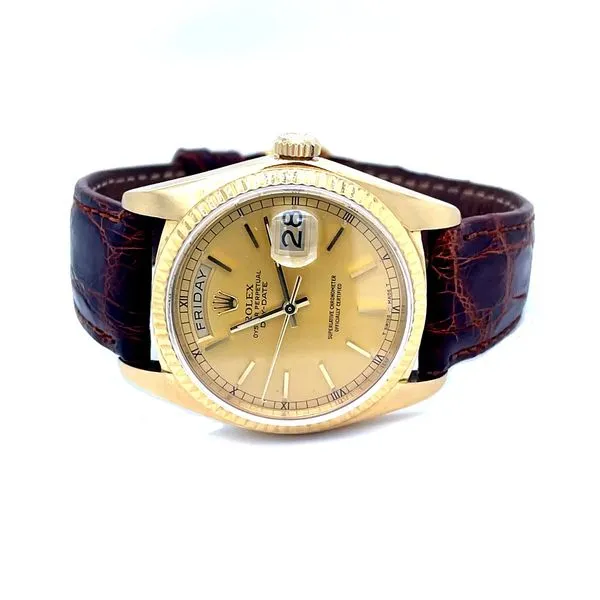 1981 36mm  Rolex Day-Date President18038 Image 2 Minor Jewelry Inc. Nashville, TN