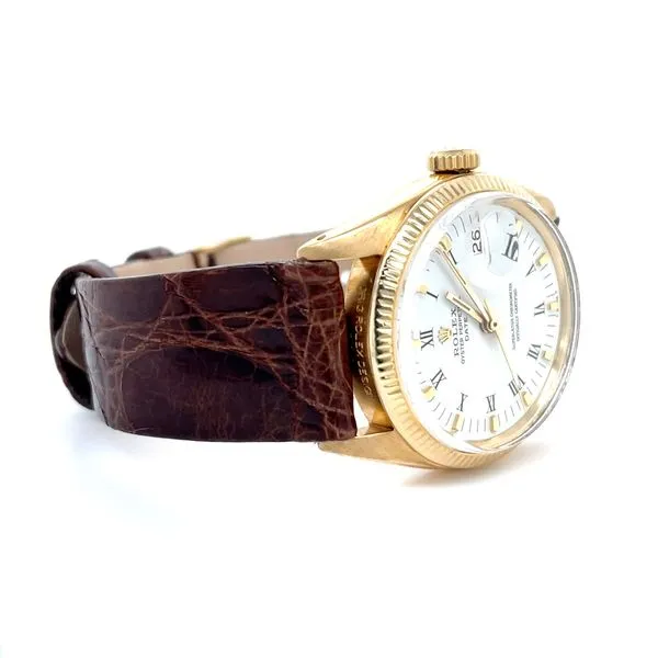 1978 34mm Rolex 18K Yellow Gold Date 1505