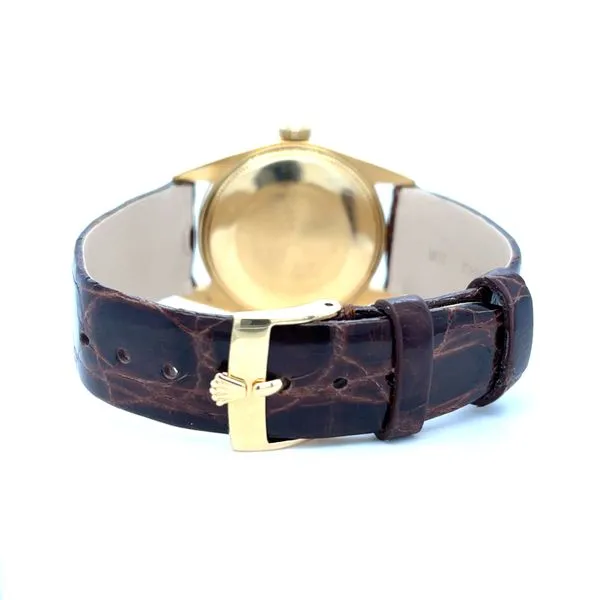 1978 34mm Rolex 18K Yellow Gold Date 1505