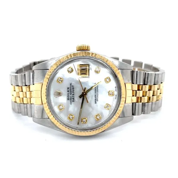 1985 Rolex Datejust Two-Tone & Mother of Pearl 36mm. Image 2 Minor Jewelry Inc. Nashville, TN