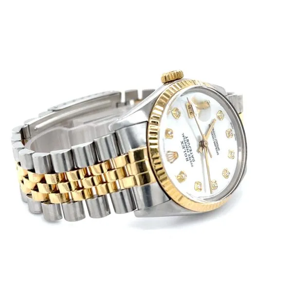 1985 Rolex Datejust Two-Tone & Mother of Pearl 36mm. Image 4 Minor Jewelry Inc. Nashville, TN