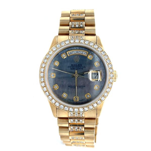 1985 36mm 18K Yellow Gold 3.15cttw Estate Rolex 18038  Presidential Day-Date Minor Jewelry Inc. Nashville, TN