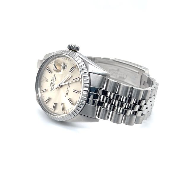 1980-1981 Stainless Steel 36mm 16030 Model Stainless Steel Rolex DateJust Image 4 Minor Jewelry Inc. Nashville, TN