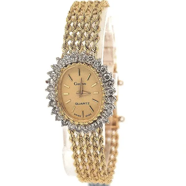 GENEVE SWISS 14K Y 25G QUARTZ