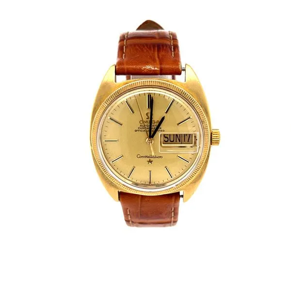 18K Yellow Gold Omega Constellation 32G 168029 Model Watch Minor Jewelry Inc. Nashville, TN
