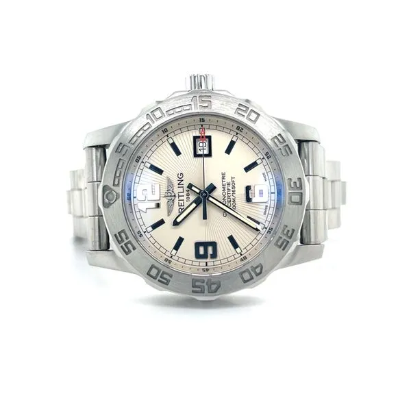 Stainless Steel 44mm A74387 Breitling