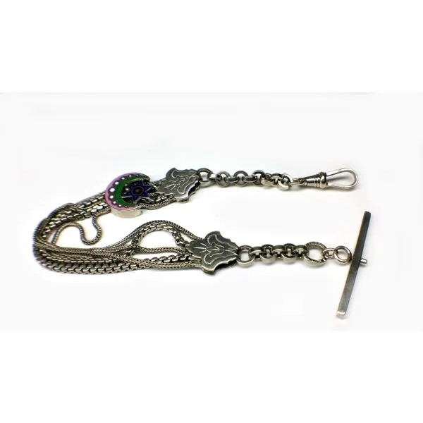 10.5 iIN SILVER VINTAGE WATCH CHAIN Minor Jewelry Inc. Nashville, TN