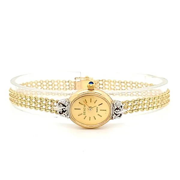 10 KT Y/G LADIES GENEVE QUARTZ Minor Jewelry Inc. Nashville, TN