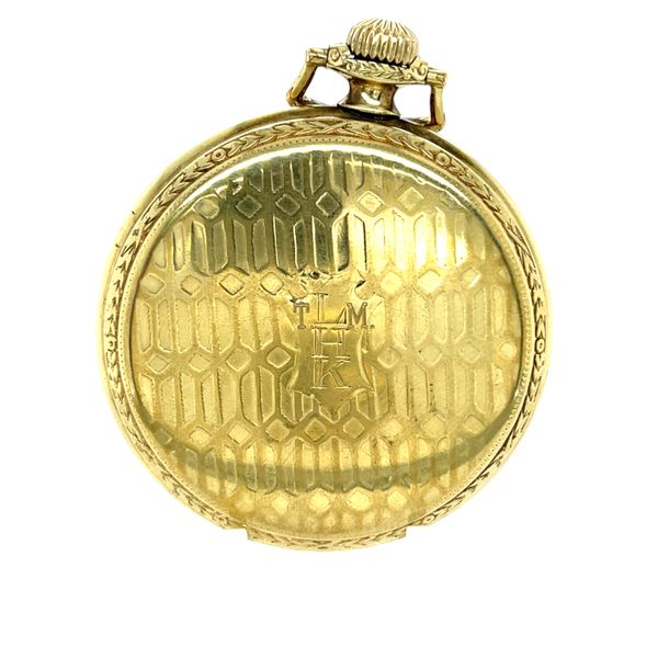 Gold Filled 17-Jewel Illinois Pocket Watch with Elgin Case Image 3 Minor Jewelry Inc. Nashville, TN