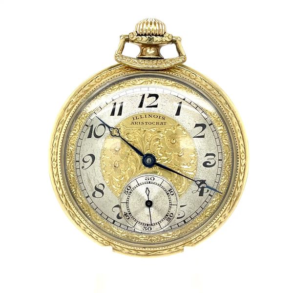 Gold Filled 17-Jewel Illinois Pocket Watch with Elgin Case Minor Jewelry Inc. Nashville, TN