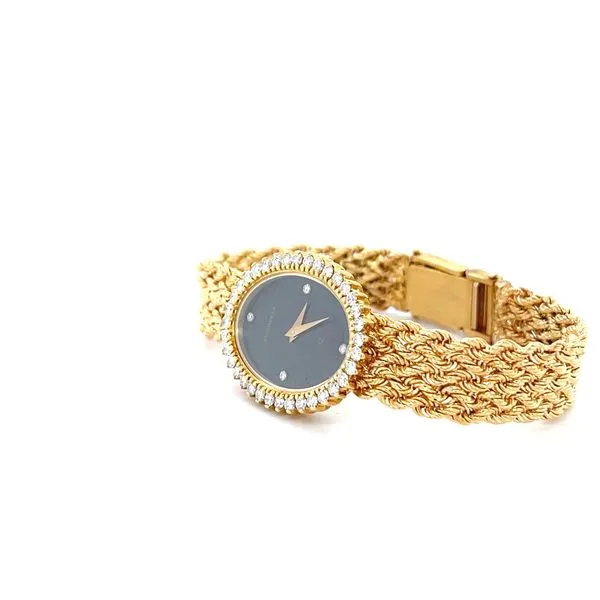 18K Yellow Gold Diamond Bucherer Watch Image 3 Minor Jewelry Inc. Nashville, TN