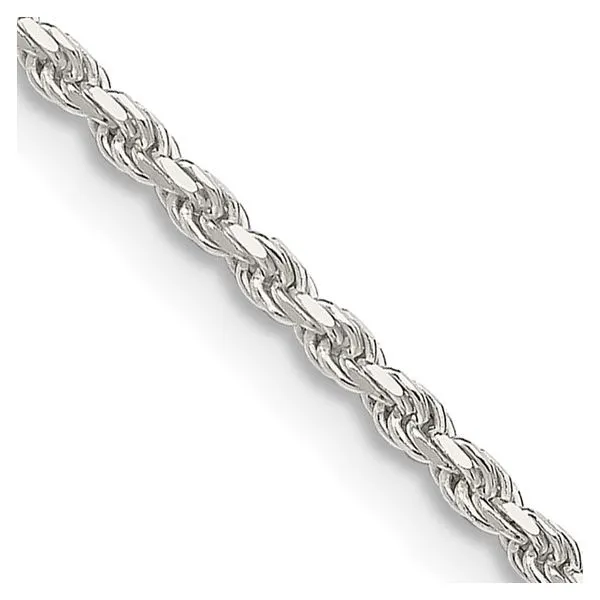 Sterling Silver Rope Chain Image 3 Minor Jewelry Inc. Nashville, TN