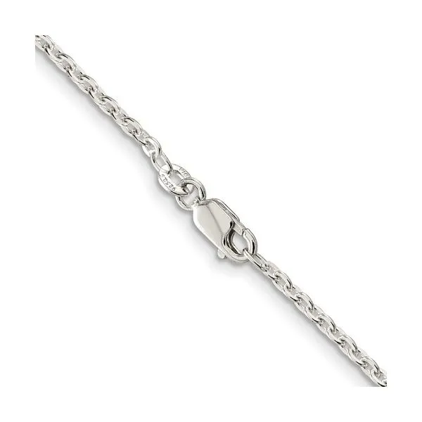 Sterling Silver 2.0mm Flat Link Cable Chain Minor Jewelry Inc. Nashville, TN