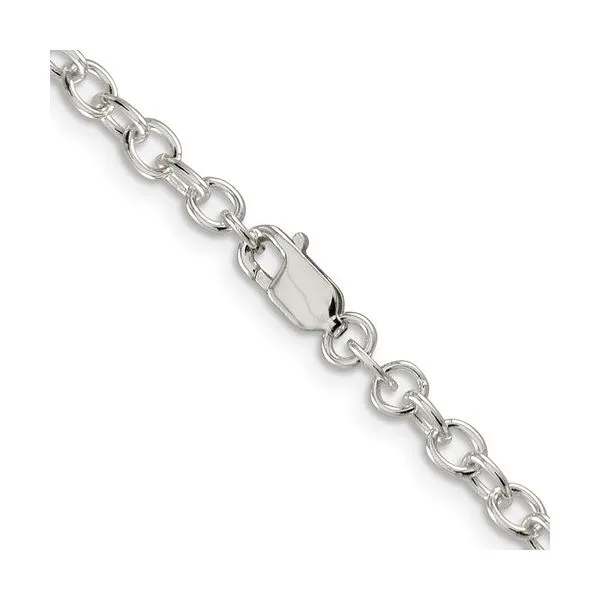 Sterling Silver 3.75mm Oval Cable Chain Minor Jewelry Inc. Nashville, TN