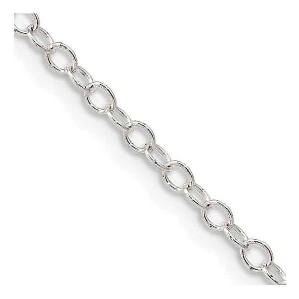 Sterling Silver Oval Cable Chain Image 2 Minor Jewelry Inc. Nashville, TN