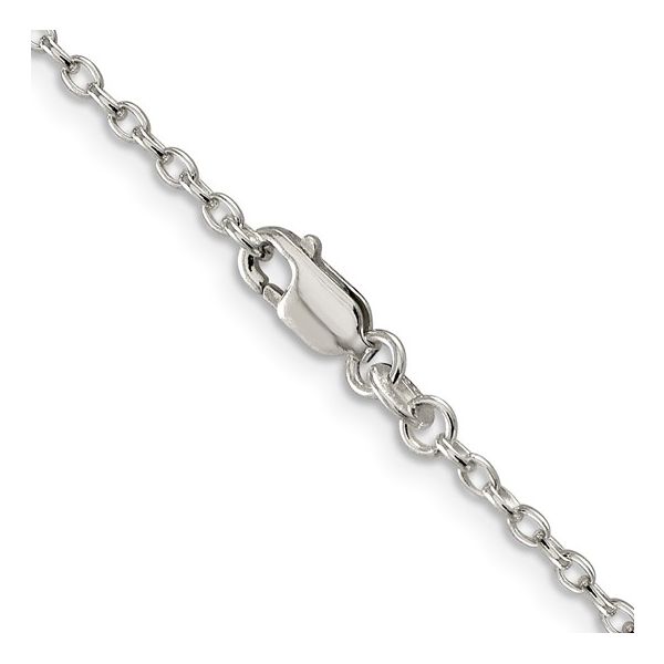Sterling Silver Oval Cable Chain Image 3 Minor Jewelry Inc. Nashville, TN