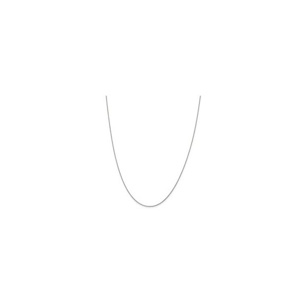 Sterling Silver 1mm  Elongated Link Curb Chain 16 inch Minor Jewelry Inc. Nashville, TN