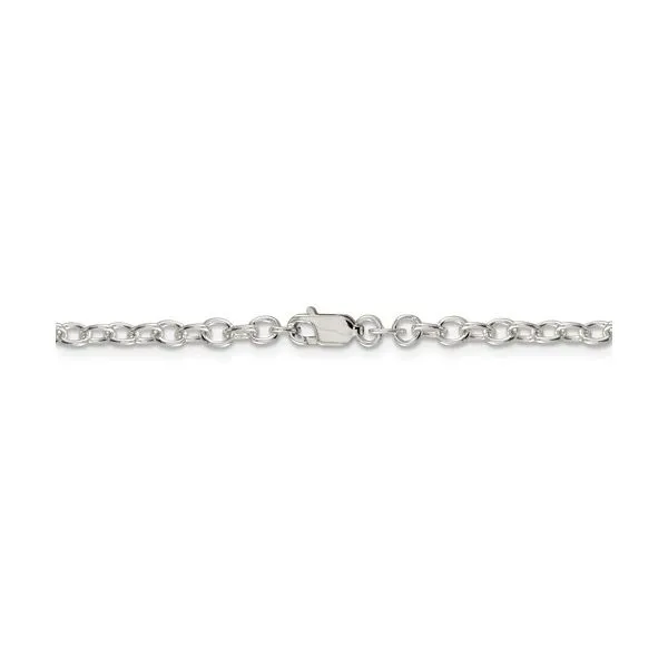 Sterling Silver Oval Cable Chain Image 2 Minor Jewelry Inc. Nashville, TN