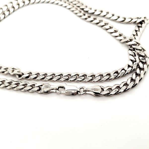 Sterling Silver Cuban Chain with Lobster Clasp Minor Jewelry Inc. Nashville, TN